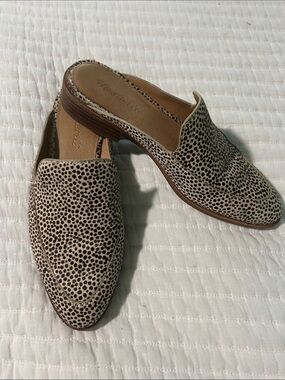 Women's Madewell Calf Hair Slip-On Mules